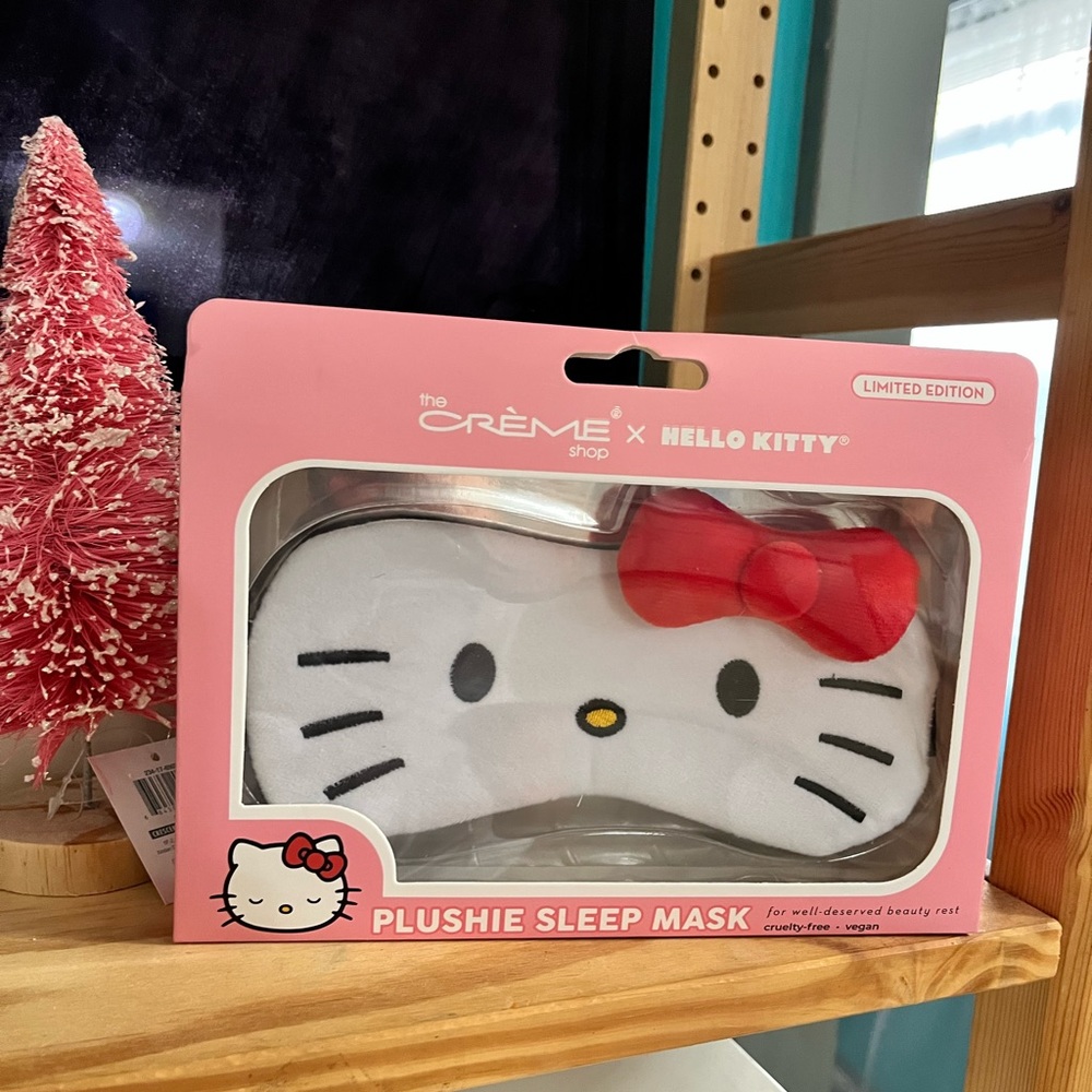 Hello Kitty Plushie sleep Mask
